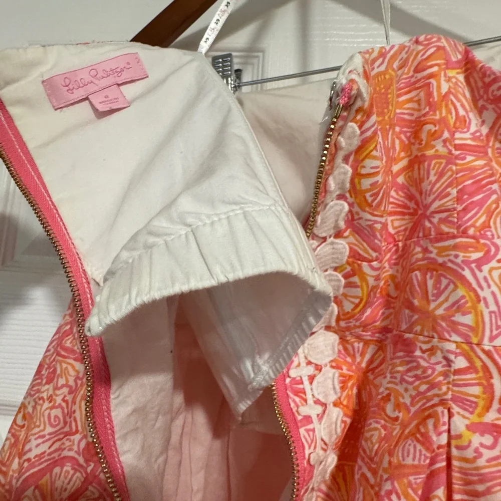 Lilly Pulitzer Betsey Dress Ten Speed Size 8 - Picture 6 of 7